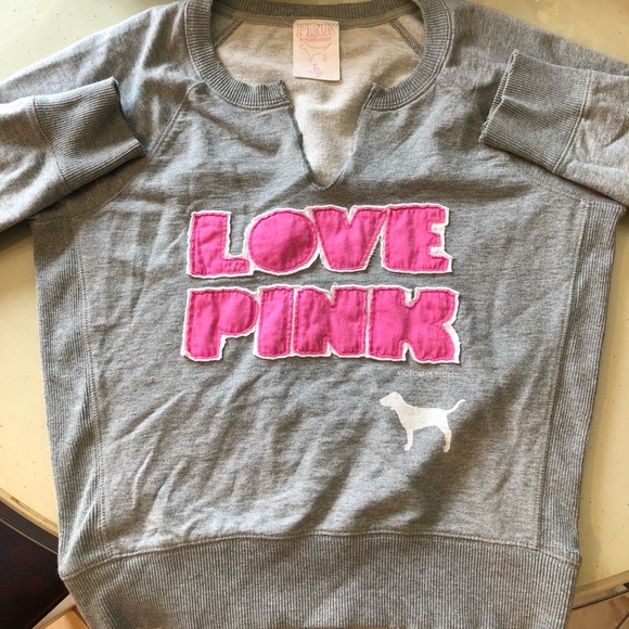 ⭐️❤️LOVE PINK❤️⭐️sweatshirt! - Picture 1 of 5